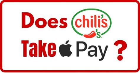 Does chili's take apple pay. Things To Know About Does chili's take apple pay. 